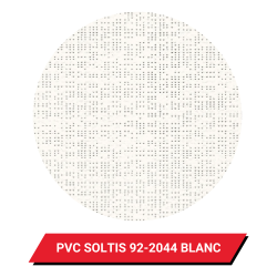 Toile PVC micro-perforé 420g/m² Soltis 92 pour pergola 4 x 3 m - Coloris au choix