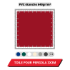 Toile PVC imperméable 640g/m² pour pergola 3 x 3 m - Coloris au choix