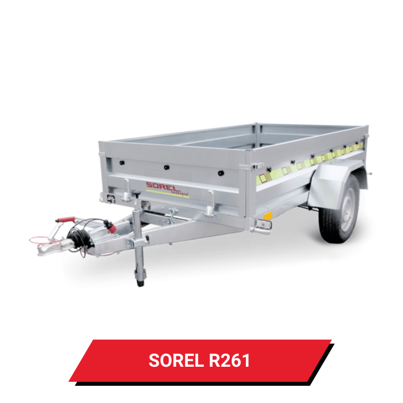 Bâche pour remorque Sorel R261 - 259 x 135 x 12 cm