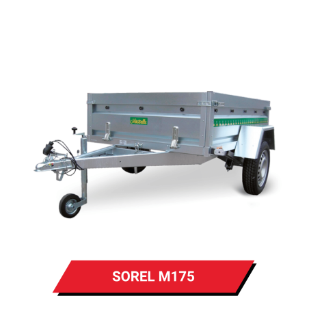 Bâche pour remorque Sorel M175 - 176 x 130 x 12 cm