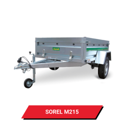 Bâche pour remorque Sorel M215 - 202 x 130 x 12 cm