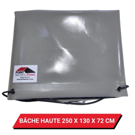 Bâche pour remorque 250 x 130 x 72 cm