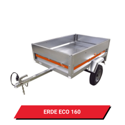 Bâche pour remorque Erdé ECO 160 - 162 x 122 x 12 cm