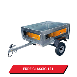 Bâche pour remorque Erdé Classic 121 - 126 x 98 x 12 cm