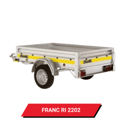 Bâche pour remorque Franc RI 2202 - 262 x 165 x 12 cm