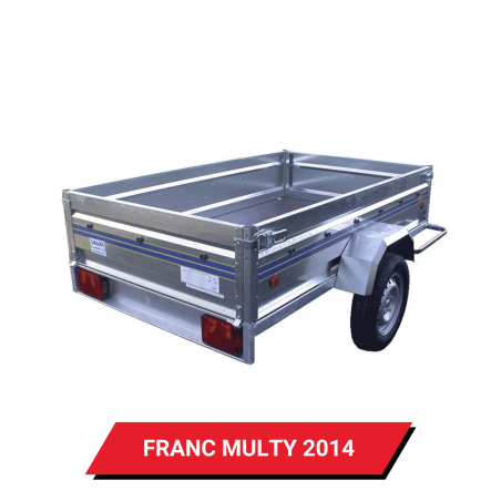 Bâche pour remorque Franc MULTY 2014 - 200 x 145 x 12 cm