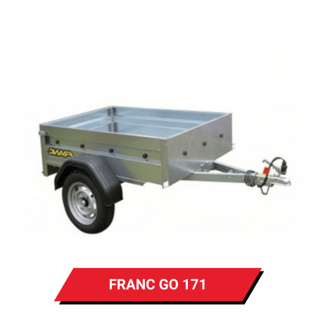 Bâche pour remorque Franc GO 171 - 170 x 124 x 12 cm