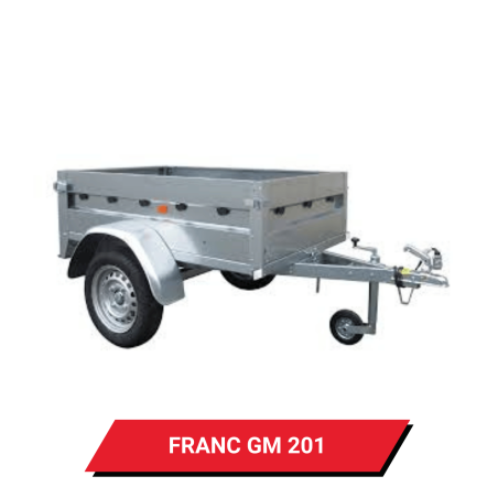 Bâche pour remorque Franc GM 201 - 205 x 145 x 12 cm