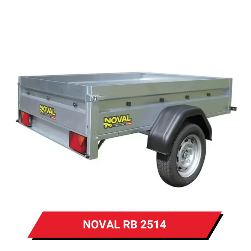 Bâche pour remorque Noval RB 2514 - 255 x 147 x 12 cm