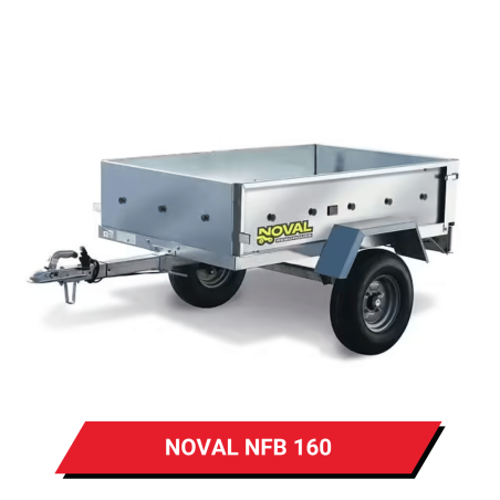 Bâche pour remorque Noval NFB 160 - 156 x 100 x 12 cm