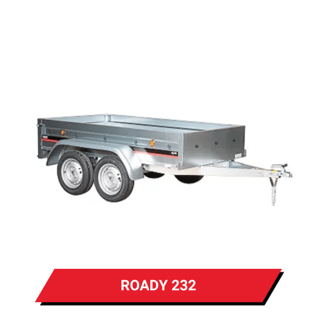 Bâche pour remorque Roady 232 - 230 x 130 x 12 cm