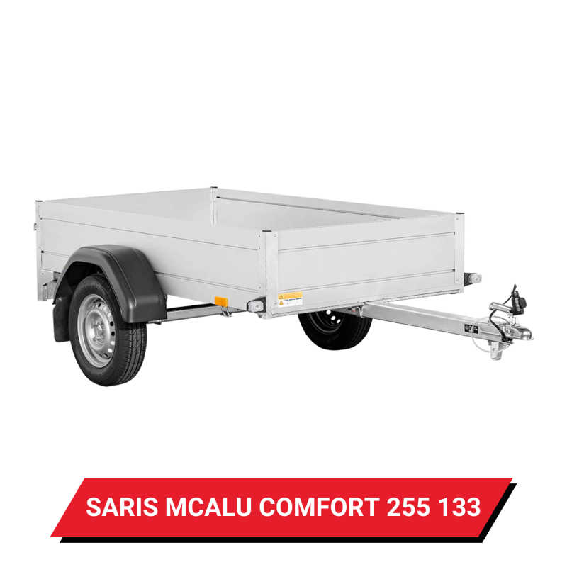 Bâche pour remorque Saris McAlu Comfort 255 133 - 261 x 139 x 12 cm
