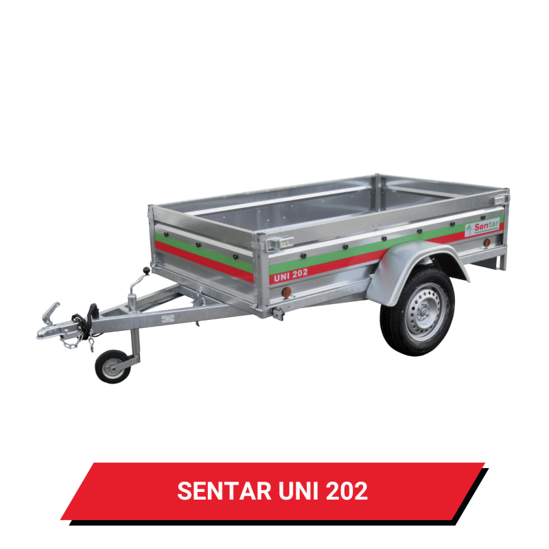 Bâche pour remorque Sentar UNI 202 - 211 x 128 x 12 cm