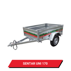 Bâche pour remorque Sentar UNI 170 - 176 x 128 x 12 cm