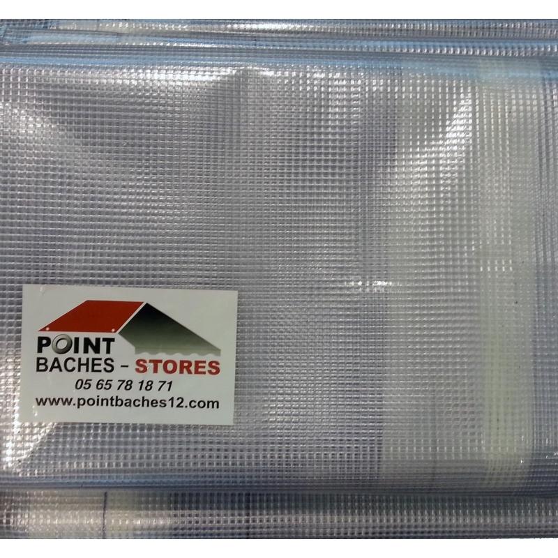 Bâche PVC transparente vendue au mètre linéaire