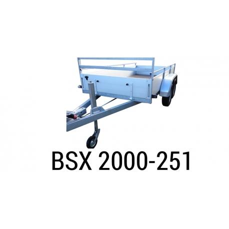 Bache  Remorque ANSSEMS Type BSX 2000-251 258x137x35