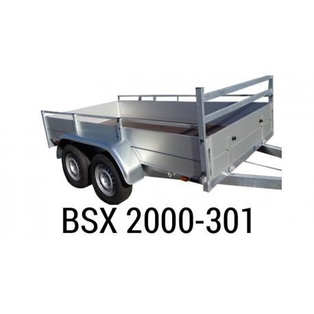 Bache  Remorque ANSSEMS Type BSX 2000-301 308x157x35