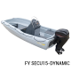 Bache de protection pour barque Funyak SECU-15 Console Dynamic