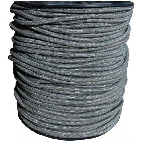 Sandow Bobine 100m  Cable elastique gris