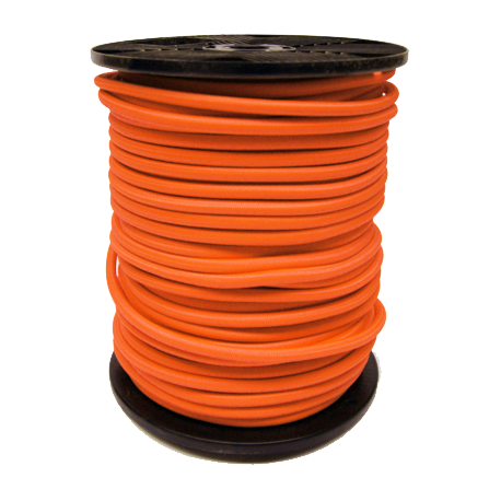 Sandow orange Bobine 100m Cable elastique 6mm 8mm 9mm