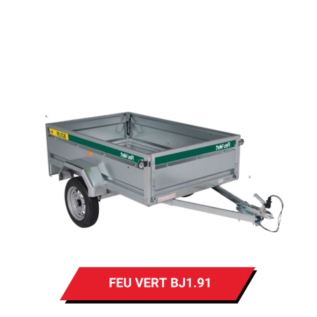 Bâche pour remorque Feu Vert BJ1.91