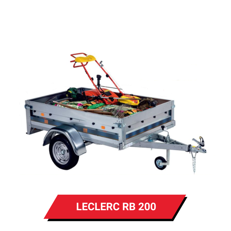 Bâche pour remorque Leclerc RB 200