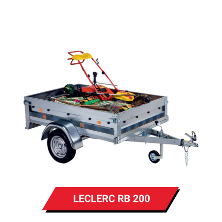 Bâche pour remorque Leclerc RB 200
