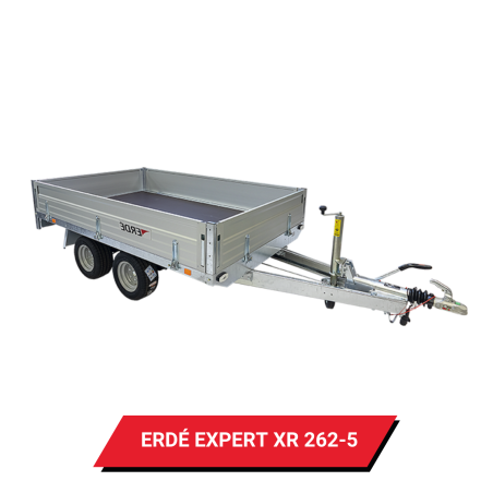 Bâche pour remorque Erdé Expert XR 262-5