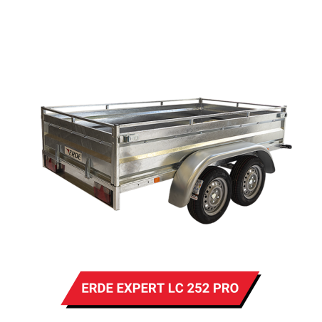 Bâche pour remorque Erdé Expert LC 252 Pro