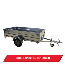 Bâche pour remorque Erdé Expert LC 251 Acier