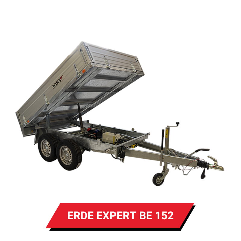 Bâche pour remorque Erdé Expert BE 152