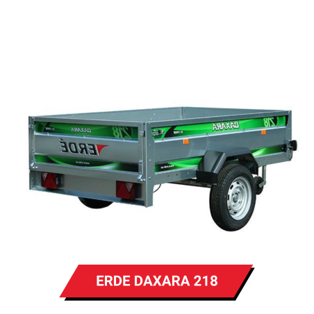 Bâche pour remorque Erdé Daxara 218