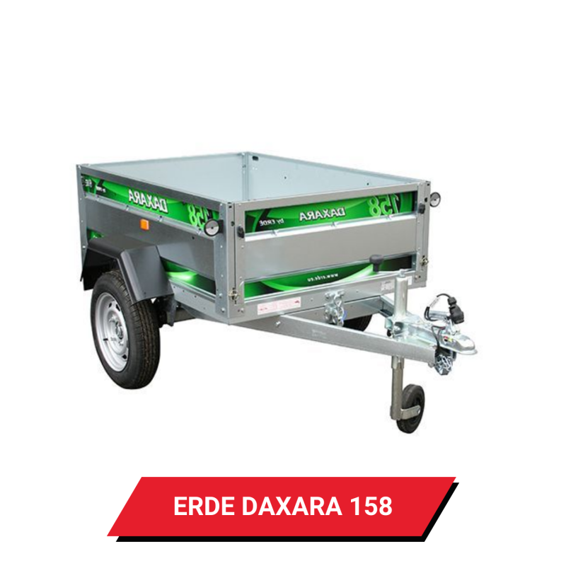 Bâche pour remorque Erdé Daxara 158