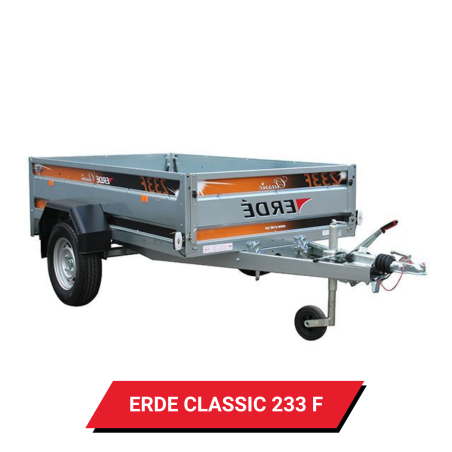 Bâche pour remorque Erdé Classic 233F