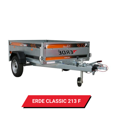 Bâche pour remorque Erdé Classic 213F