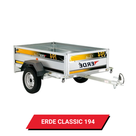 Bâche pour remorque Erdé Classic 194