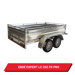 Bâche pour remorque Erdé Expert LC 252 FR Pro