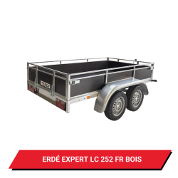 Bâche pour remorque Erdé Expert LC 252 FR Bois