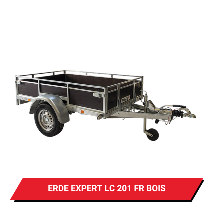 Bâche pour remorque Erdé Expert LC 201 FR Bois
