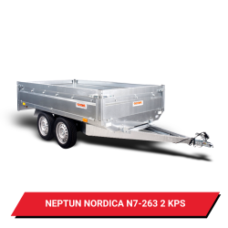 Bâche remorque Neptun NORDICA N7-263 2 kps