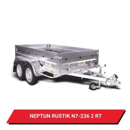 Bâche pour remorque Neptun RUSTIK N7-236 2 rt