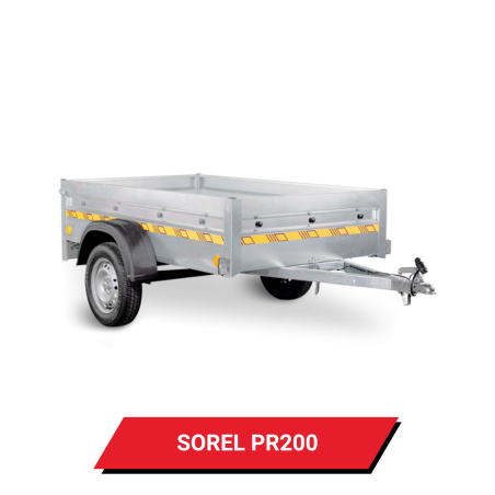 Bâche pour remorque Sorel PR200