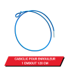 Sandow cabiclic pour enrouleur - 1 embout 120 cm