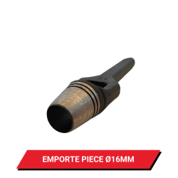 Emporte pièce à frapper pour œillet de bâche rond Ø 16 mm