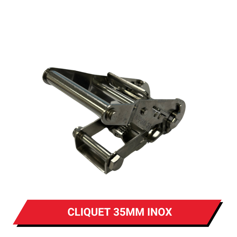 Cliquet 35 mm Inox 2T