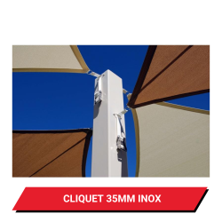 Cliquet 35 mm Inox 2T