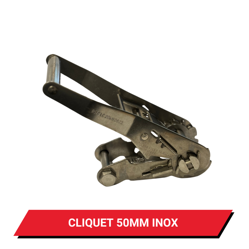 Cliquet 50 mm Inox 3T