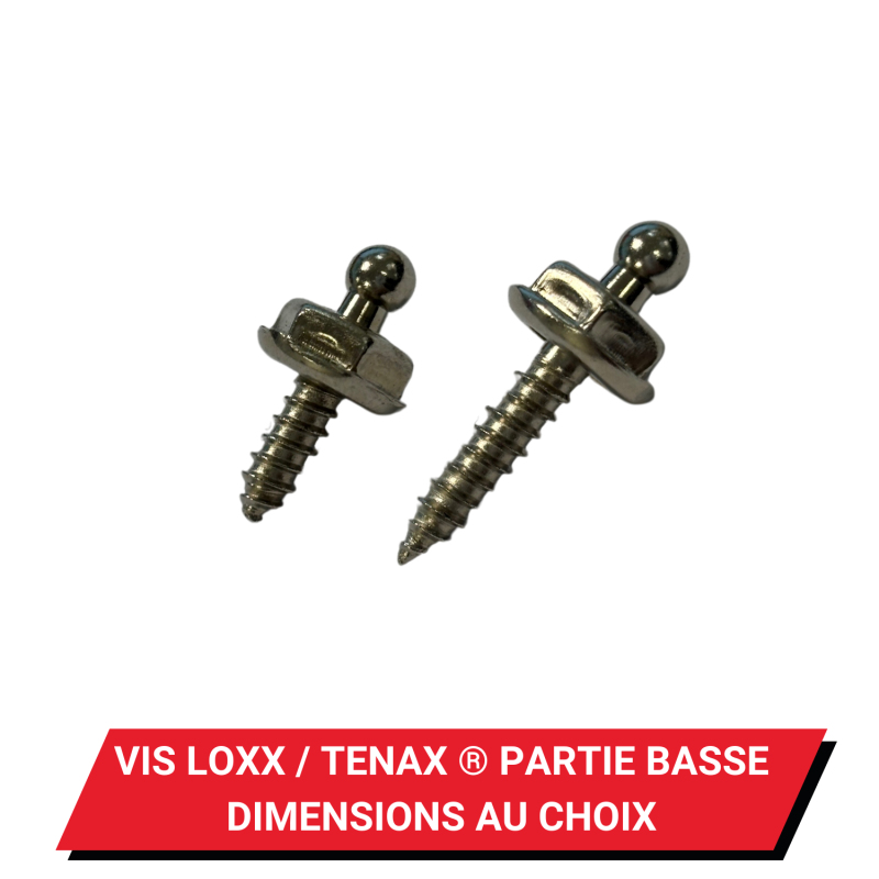 Vis Loxx / Tenax ® - Partie basse pour tôle et bois