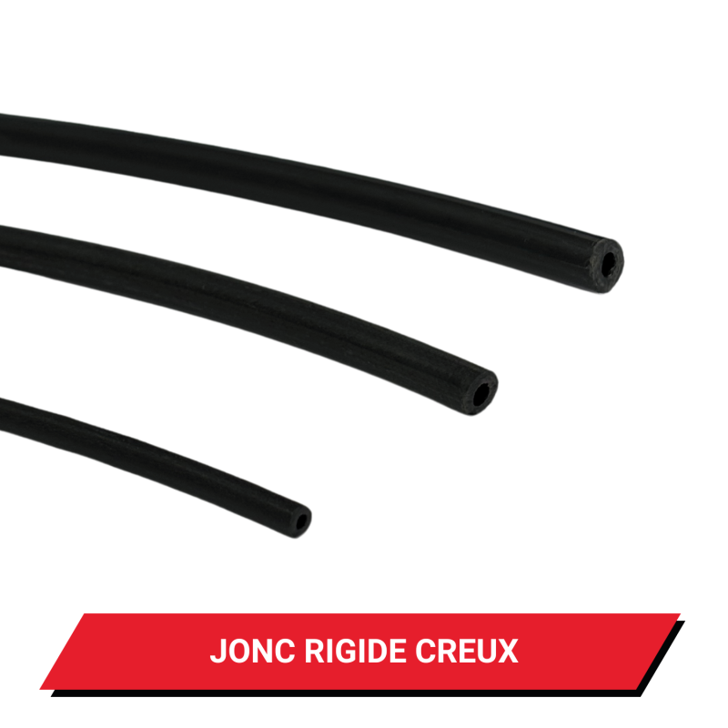Jonc rigide creux au mètre - Diamètre au choix