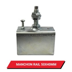 Manchon de raccordement pour rail 50x40